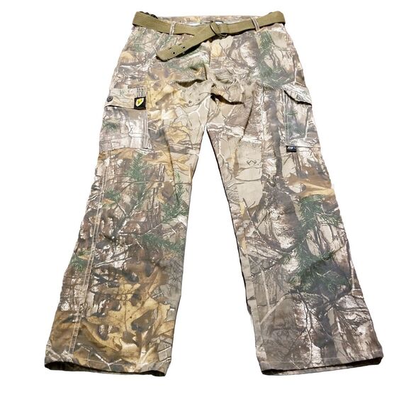 Scent Blocker Camoflage Pants Men's Large Adjustible Waist Hunting Belt (35x30) - Picture 1 of 5